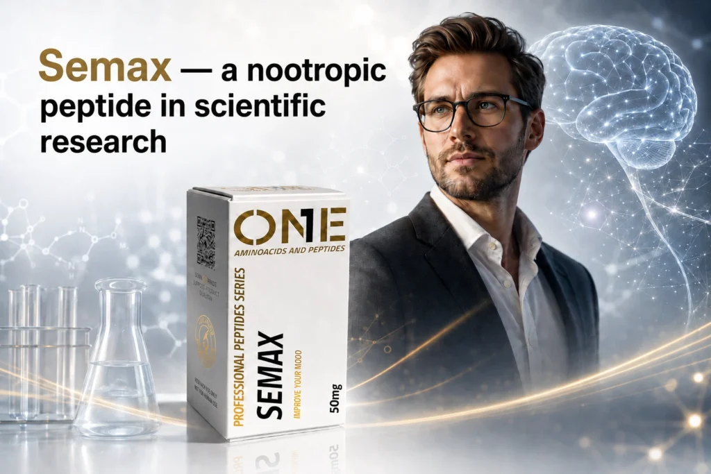 Semax, a man in a white-collar job