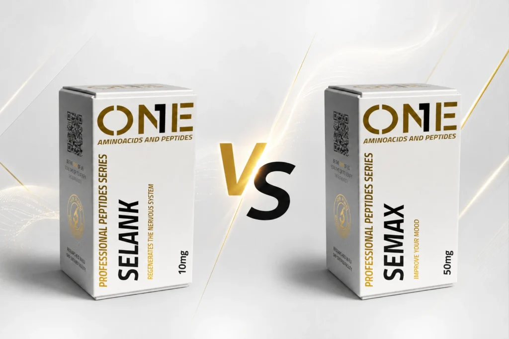 semax vs selank nootropic peptides