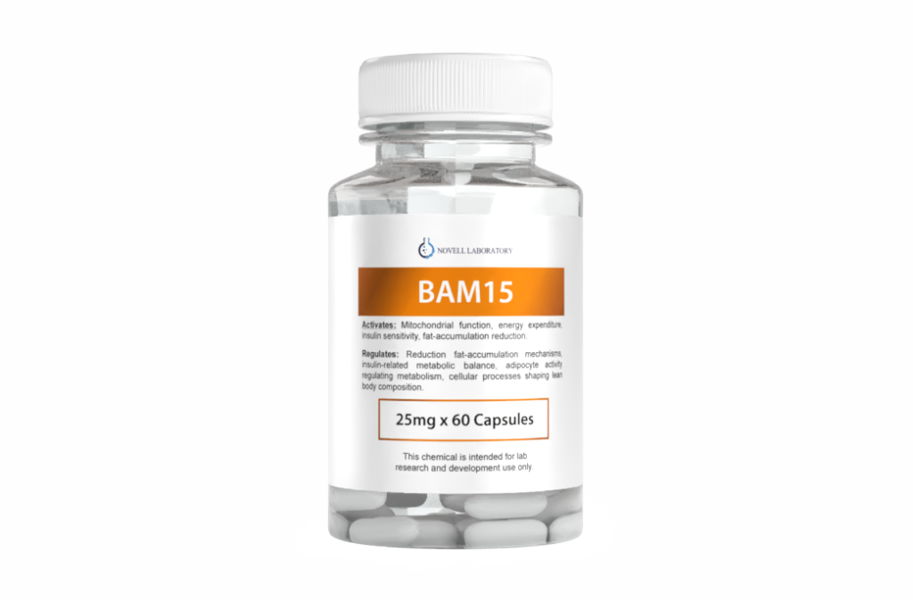 BAM-15 25 mg research capsules mitochondrial uncoupler