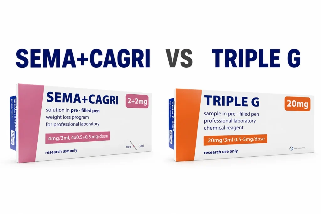 CagriSema vs. Tirzepatide