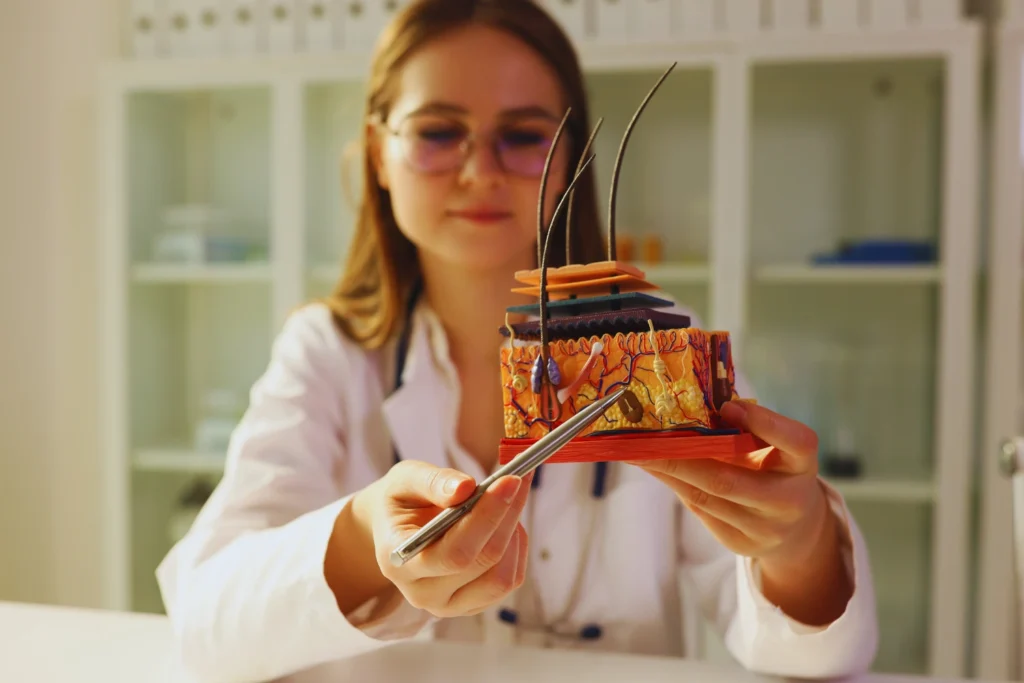 A female scientist explains the role of mitochondria and their impact on metabolism and weight loss