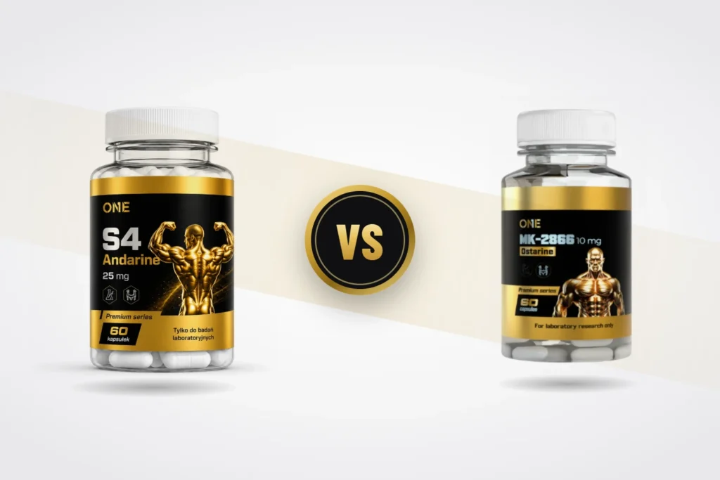 Andarine (S4) vs ostarine (MK-2866) — what the research says