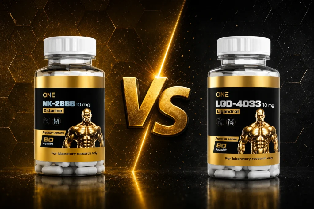 LGD-4033 vs ostarine (MK-2866) — what the research says