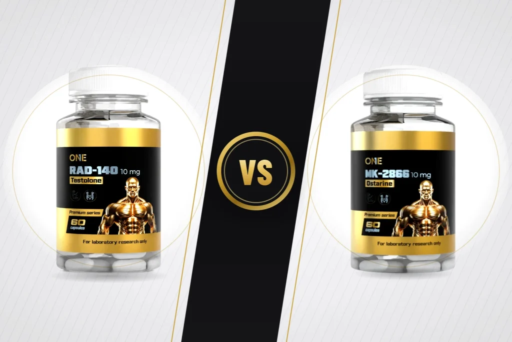 RAD-140 vs ostarine (MK-2866) — what the research says